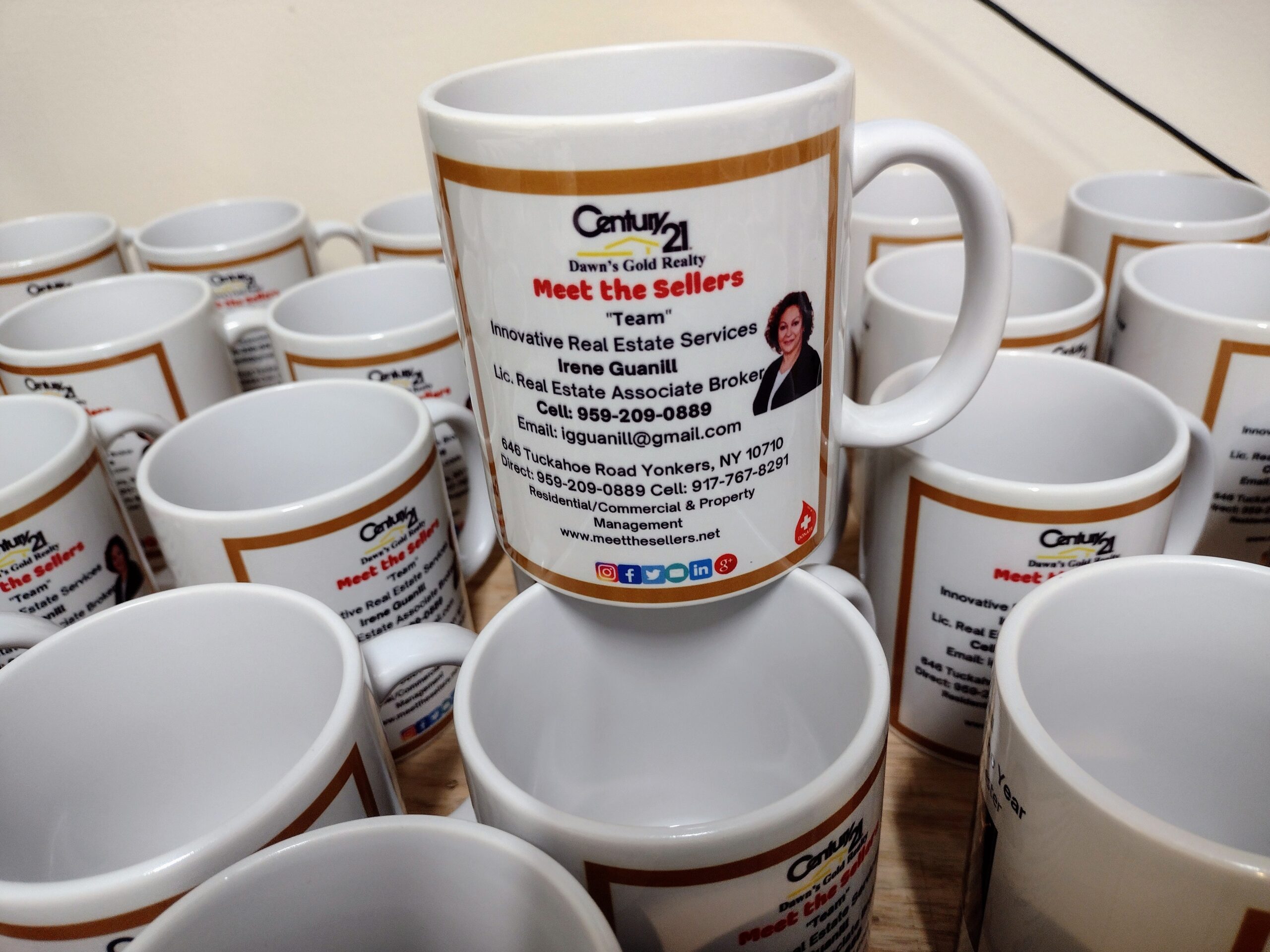 Printed Coffee Cups - Custom Coffee Mugs