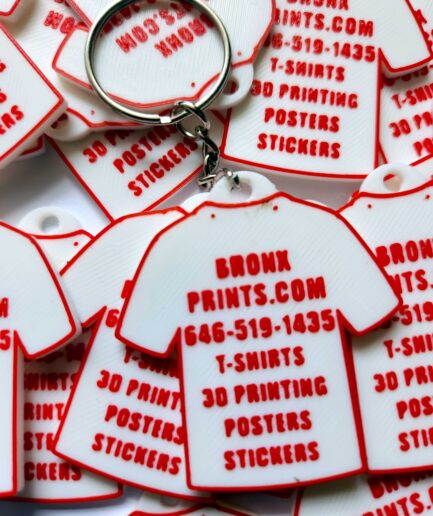bronxprints 3d printed keychain