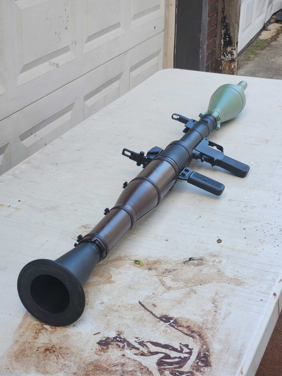 3D Printed RPG7